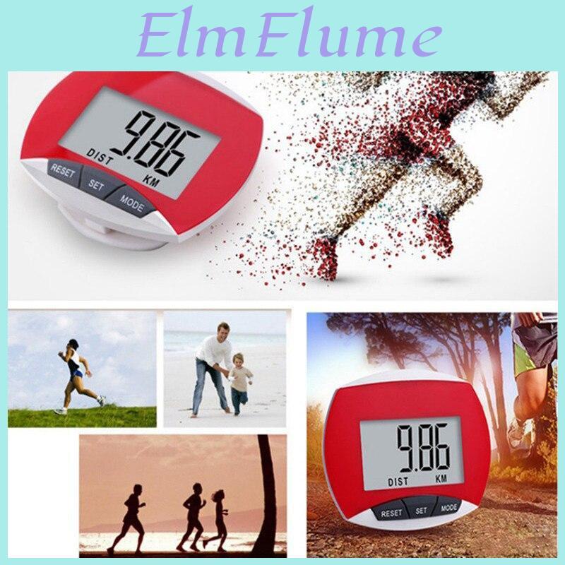 Lcd Step Counter Walking Pedometer Waterproof Multifunctional Movement Calories Counting
