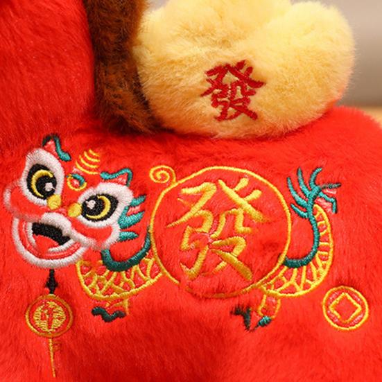 Pluszowa Lalka Konia Brelok Chiński Znak Zodiaku Rok Konia Pluszak Maskotka Noworoczna Ozdoba na Szczęście Błogosławieństwa