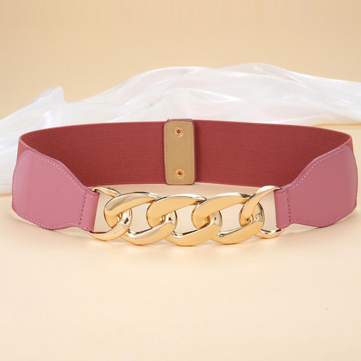 

Женский декоративный пояс для года с юбкой, пальто, пуховиком, простой эластичный пояс 75cm лавандовый