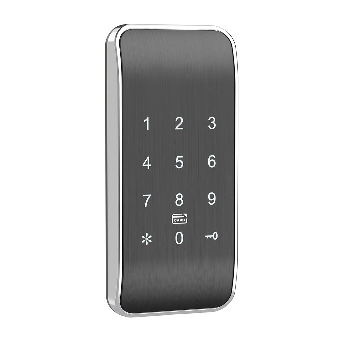 YELOCK Factory Durable Zinc Alloy Electronic Smart Cabinet Lock TTLOCK App-Controlled Fitness Club /Yoga Locker Drawers GYM (Silver,Zinc Alloy&Code Lock) серебряный