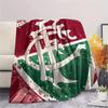 Fluminense Football Club Flanelldecke mit Aufdruck, Hohe Qualität, Bequem für alle Jahreszeiten, Heimdekoration, Wärme und Komfort