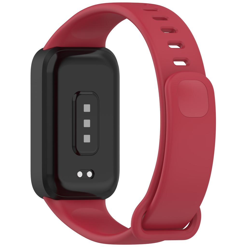 For Xiaomi Smart Band 9 Active/Redmi Band 3 Soft Silicone Integrated Wristband Watch Case