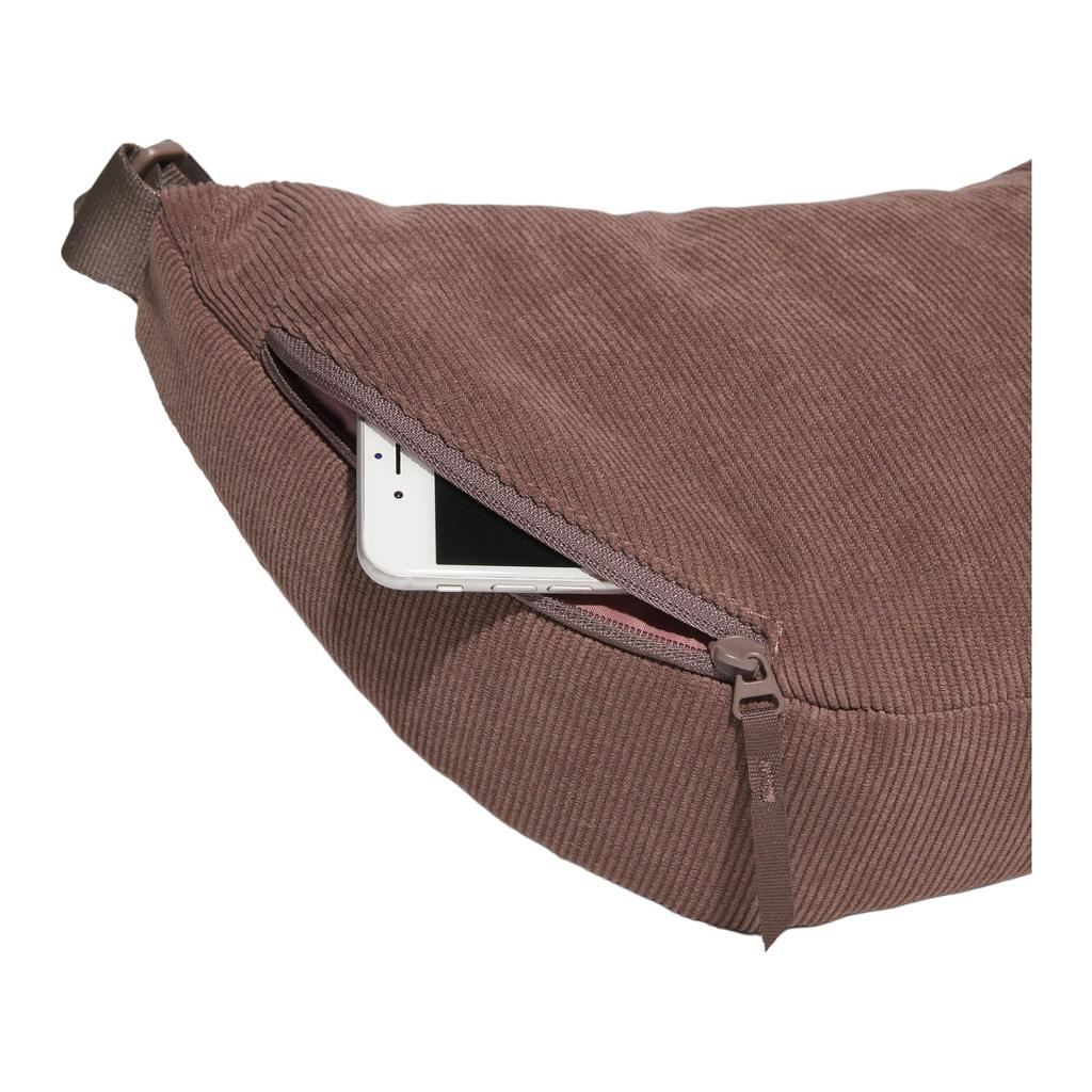 Adidas Corduroy Crossbody Bags Women's Stratum Dark Earthy Brown KE6636