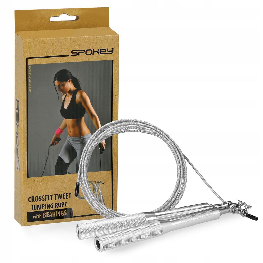 Jump Rope With Bearings 300 Spokey Crossfit Tweet 1 Pc
