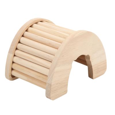 Wooden Hamster Arch Bridge Multifunction Wooden Bridge Toy for Rat Guinea Pig Chinchilla Ferret