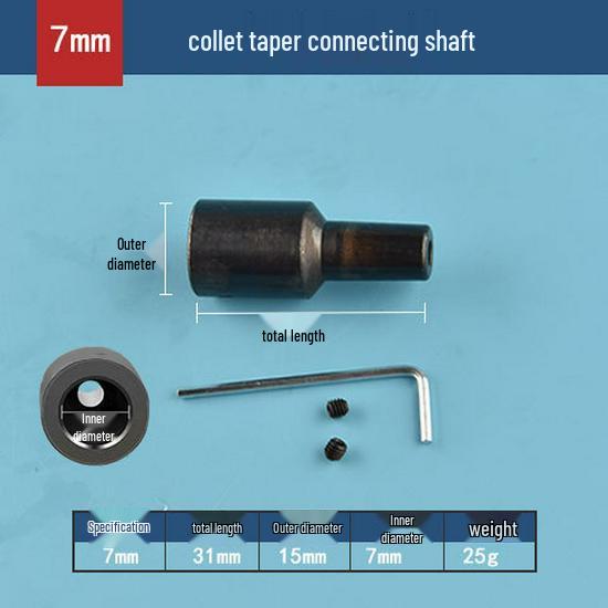 Electric Drill Shaft Coupling B12 Chuck Adapter Rod