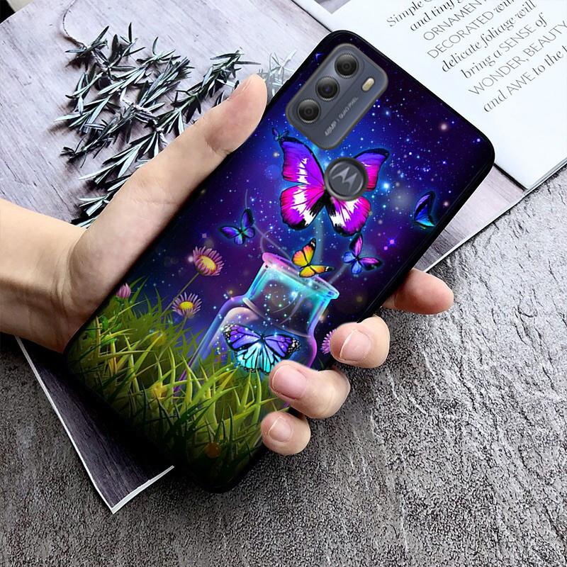 Butterfly Phone Case pro Motorola Moto G 5G G50 G60S G100 G Stylus G9 G8 G7 Power G Pure G8 Play G7Plus G60