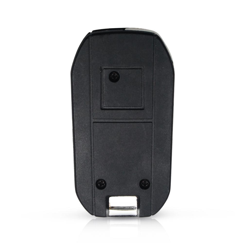 KEYYOU For Peugeot 307 107 207 407 Citroen C1 C2 C3 C4 C5 Modified Remote Entry Key Fob Shell Case 2 Buttons
