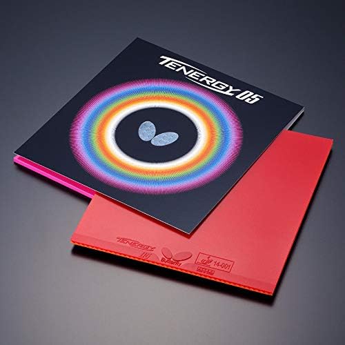 Butterfly  Butterfly  Table Tennis Rubber Tension 05 High Tension Back Rubber 05800 Thick Single Item  006  Red