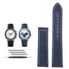 19mm 20mm Canvas Nylon Watchbands For Omega Seamaster 300 Speedmaster AT150 Omega Speedmaster Slubby 310.32 Series Nylon Strap