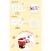 Ddany Crafts Food Series Paper Folding Set DIY Craft Kit Kids Toy