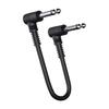 15/20cm Universal Guitar Effect Pedal Instrument Patch Cable Right Angle Plug