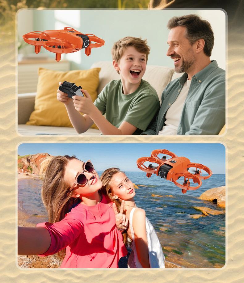 YL3 Mini Quadcopter: HD Dual Camera Drone with Screen & Optical Flow Positioning for Aerial Photography.