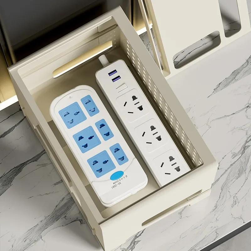 Router Storage Box Space Saving Wireless WIFI TV Set Top Case Cable Socket Plastic Container Desktop Organization Home Accessory