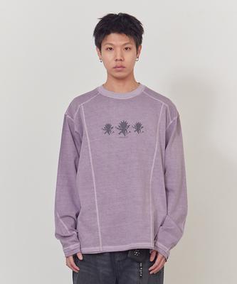 Tonilolenseu Pigment Devil Long Sleeve Purple