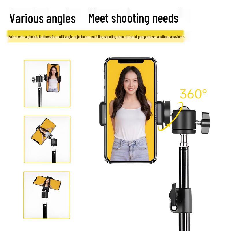 Zhi Xin Yun Cai Carbon Steel Foldable Light Stand Tripod