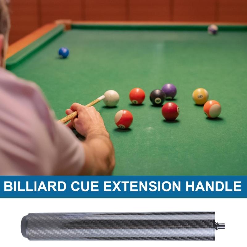 Pool Cue Extender Billiard Cue Rod Lengthen Stick Pool Cue Extender Extension Rod Pool Cue Shaft Extender for Billiard