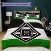 Borussia Pattern Bedding uilt Set uilt Cover Pillowcase Home Decoration Birthday Gift (1 * duvet cover + 2 * pillowcase  without core)19
