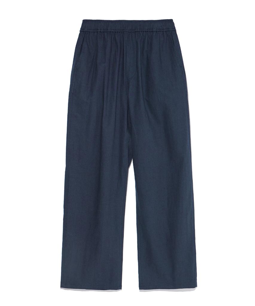 AOTT Linen Elastic Waist Wide Pants 5 Colors