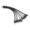 Universal Handy Ladegerät Adapter Stecker 10 In 1 USB Daten Kabel Ladekabel Geeignet Für Xiaomi Huawei Samsung