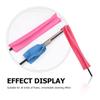 Vaguelly Pink Fiber ABS Flute Cleaning Kit with Cleaning Cloth and Probing Rod (Reusable)
