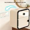 Wall-Mounted Double-Layer Tissue Box