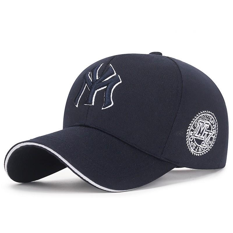 Korean-Style Trendy Unisex Sunshade Baseball Cap – Embroidered, Duckbill Design for Casual and Outdoor Wear.