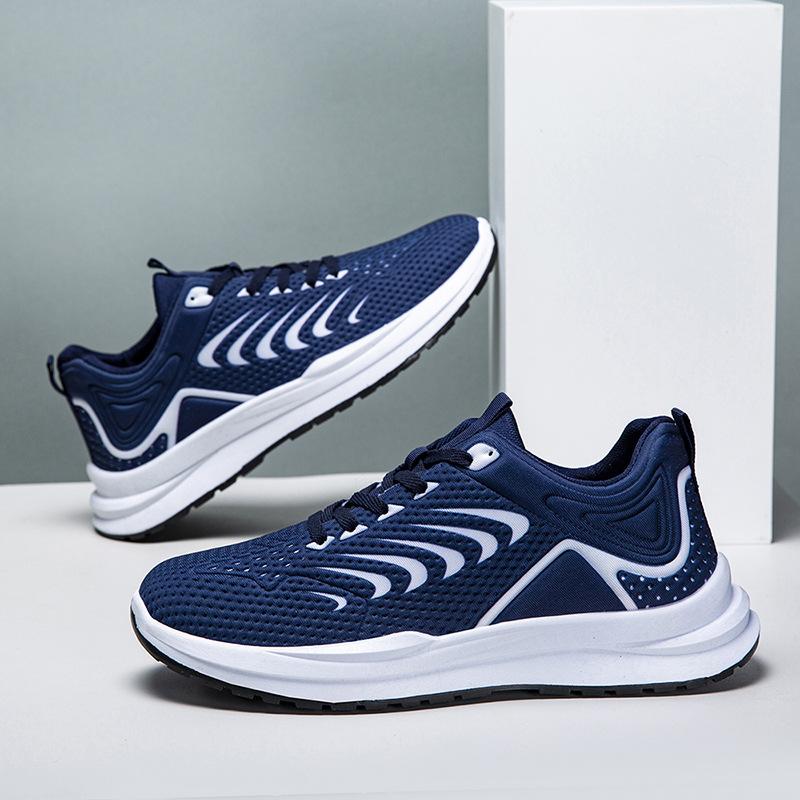 Neue Herrenschuhe 2025 Frühling atmungsaktiv Trend Luftkissen Laufschuhe Übergröße lässige Low-Top Herrenschuhe vielseitige Schuhe