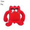 6 buc/set 6 culori Kawaii The Colour Monster Papusa de pluș Copii Monster Color Emotion Plushie Jucărie de pluș pentru copii Cadouri de aniversare