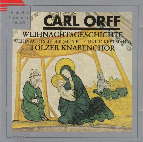 

CD C. ORFF - DIE WEIHNACHTSGESCHICH RD77139 Deutsche Harmon Japan Classical Used