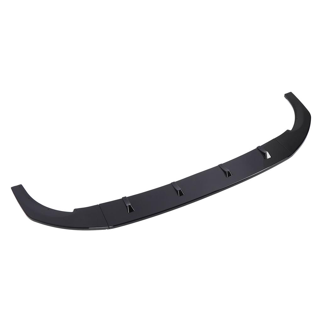 Front Bumper Lip Spoiler Glossy Black Enhanced Aerodynamics Front Bumper Lip Splitter Body Kit for 8