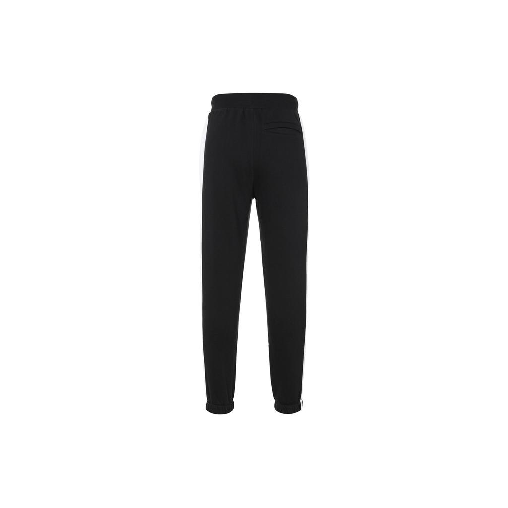 Puma Fleece-Lined Warm Training Breathable and Durable Running Pants Men Bottoms Black 530373-01