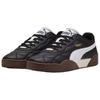 Puma Tifosi Comfortable Versatile Thin Sole Durable Low-Top Skate Shoes Unisex Skate Shoes Black White 397454-01