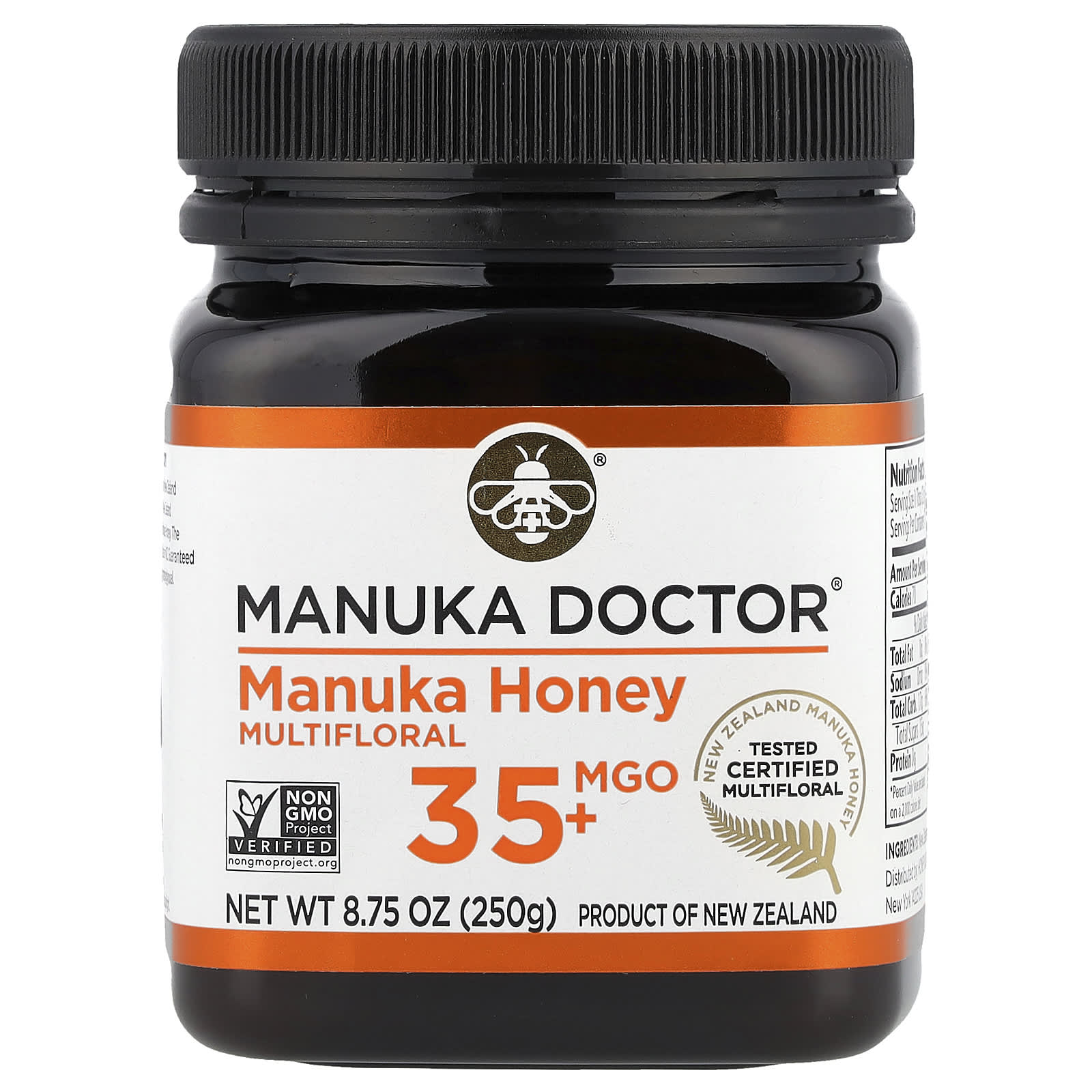 

Manuka Honey, Mgo 35+, 250G(8.75Oz)