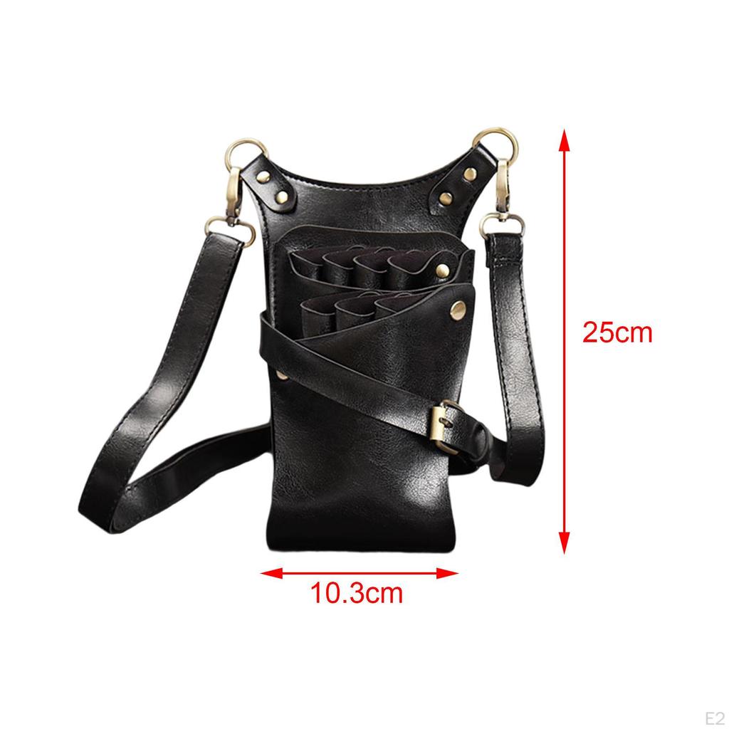 Scissor Pouch Holster for Comb Clip Shear Case Holder Hairdressing Salon