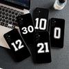 Lucky Number Football Basketball No 23 24 7 5 Cover for Samsung Galaxy S25 S24 S23 FE Ultra Plus S7 Edge S25+ S23+ A56 5G Case