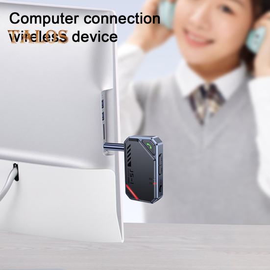 Bluetooth-kompatibel lydadapter Dobbel tilkobling Lav latens Stabil tilkobling Bred kompatibilitet Sendermottaker