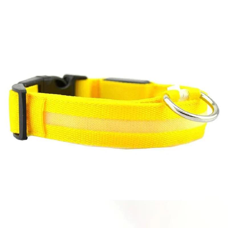 LED Svítící Obojek pro Psa USB Dobíjecí Světelný Obojek pro Malé Velké Psy Proti Ztrátě Náhrdelník Noční Bezpečnost Nastavitelné Produkty pro Domácí Mazlíčky