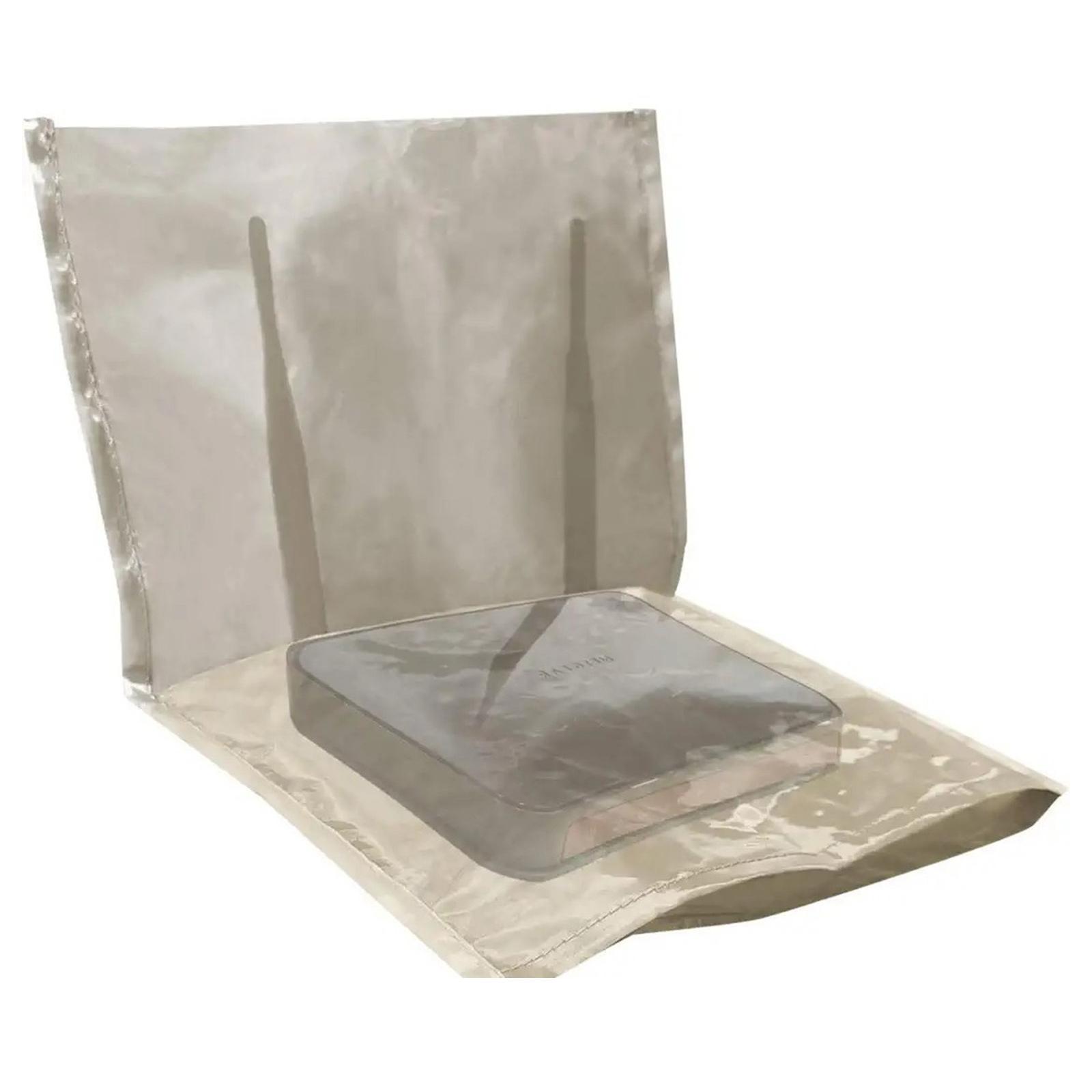 

Shielding Router Cover Minimizes Radiation Exposure Maintains Internet Speed Soft Washable Polyester Material A