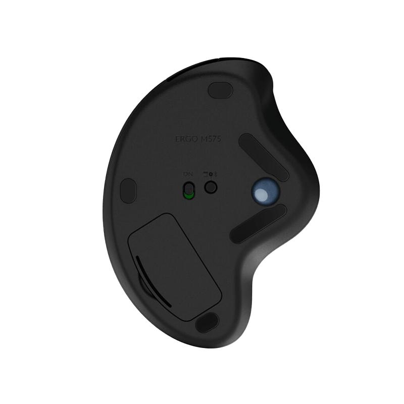 Logitech Ergo M575s Kabellose Trackball-Maus (Schwarz)