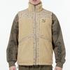 Puma Paisley Woven Sherpa Vest Men Vest Khaki 534977-12