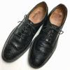 1979 Vintage FLORSHEIM Kenmoor Long Wingtip Business Shoes Black Size 10C 27.027.5(USED)