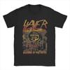 Slayer Orange Season In The Abyss Trička Muži Volný čas Čistá bavlna Trička Tričko s kulatým výstřihem Krátký rukáv 4XL 5XL Topy