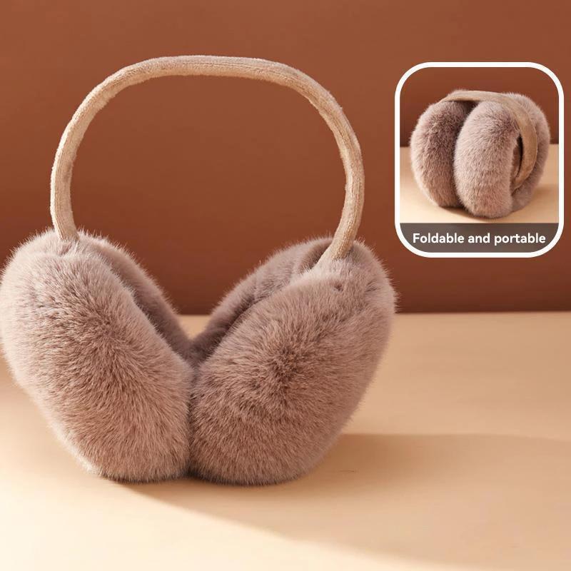 Solid Soft Plush Ear Keep Warmer Winter Earmuffs for Women Men Fashion Outdoor Earflap Protection Ear-Muffs Cover Good Effect