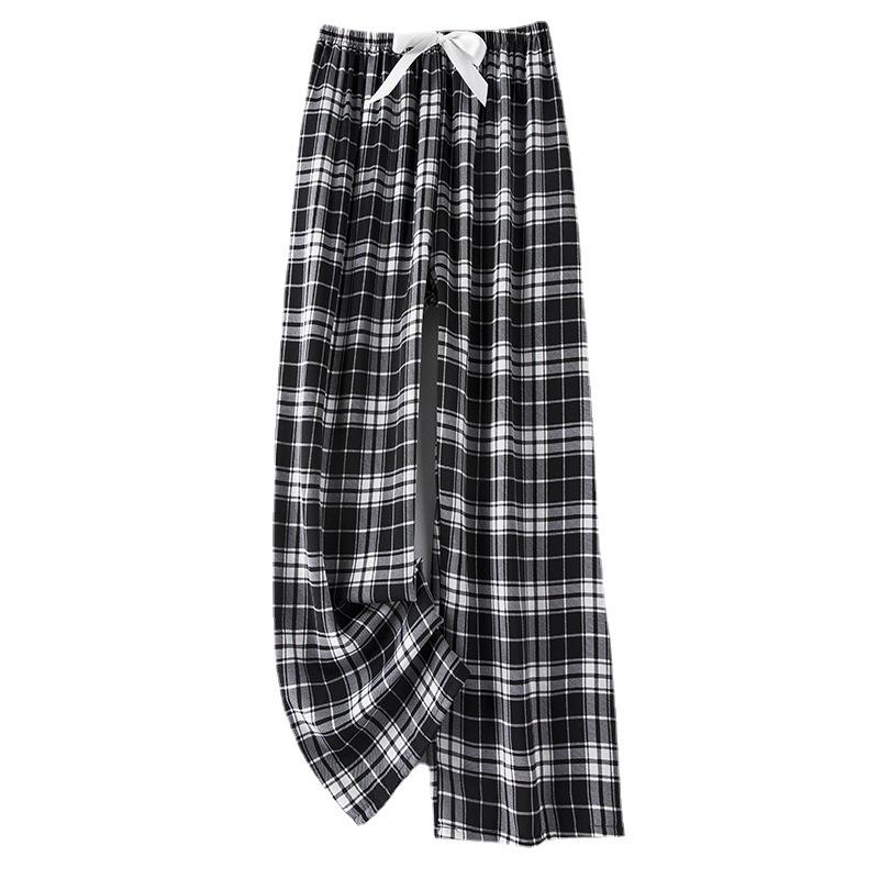 Sleeping Pants Female Summer Thin Section Wide-legged Pants Can Be Worn Outside Anti-mosquito Pants Large Size Home Air Conditioning Pants