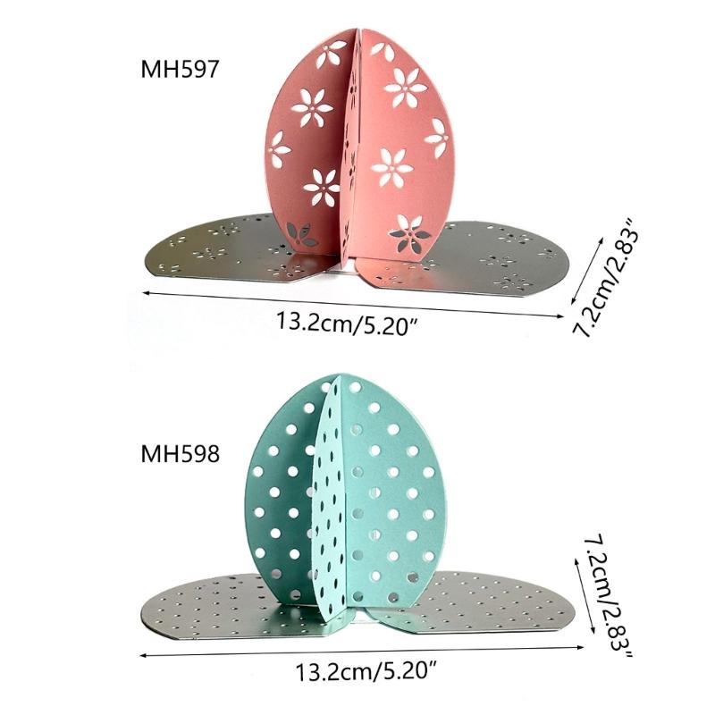 Metal Cutting Dies Easter Flower Egg for Card Making Scrapbooking Paper Stencil
