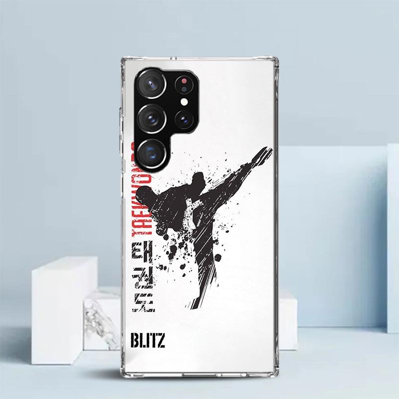 Kungfu Taekwondo Phone Case For Samsung Galaxy S24 S25 Edge S26 Ultra S22 S23 Plus S21 + S20 FE Soft TPU Back Cover Galaxy S22 S