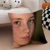 EEmily Cox Cushion Cover Throw Pillow Cover Hidden Button Durable Polyester Chair Cushion
