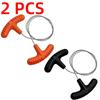 1/2PCS Portable Stainless Steel Wire Saw with Finger Handle Outdoor Camping Hiking Pocket Manual Cutting Chain Saws Survive Tool
