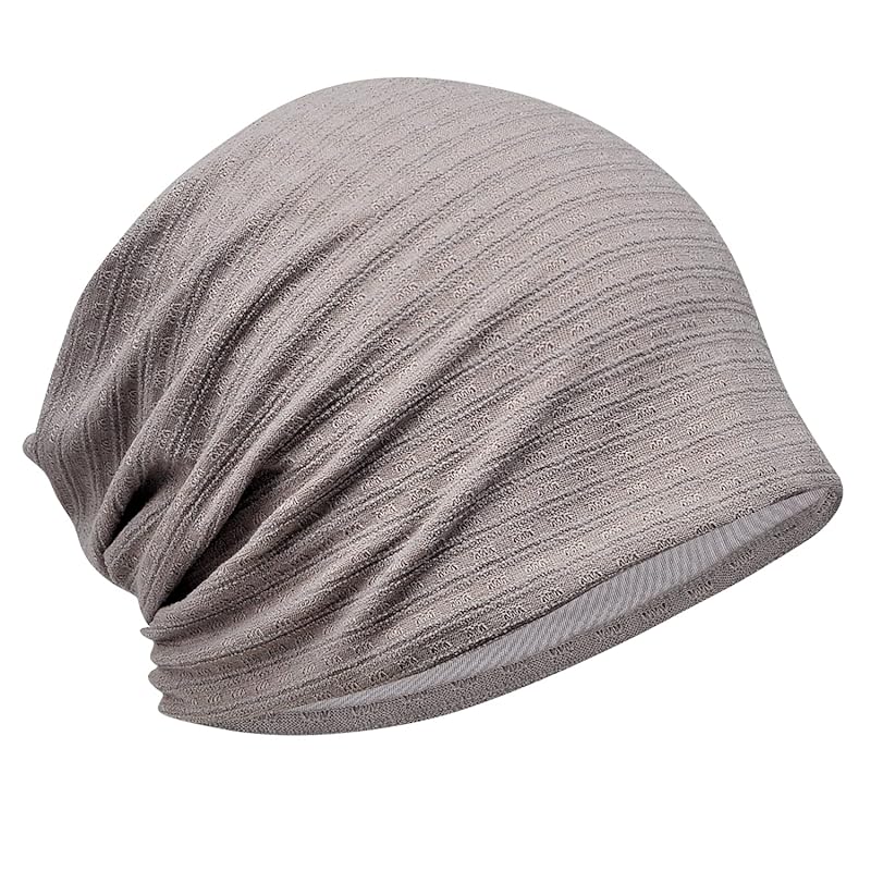

[Pawinpaw] knit hat summer knit spring summer Autumn [Cotton/2-layer structure/Sweat-absorbent/quick-drying/Thin] cotton hat Plain color Antibacterial